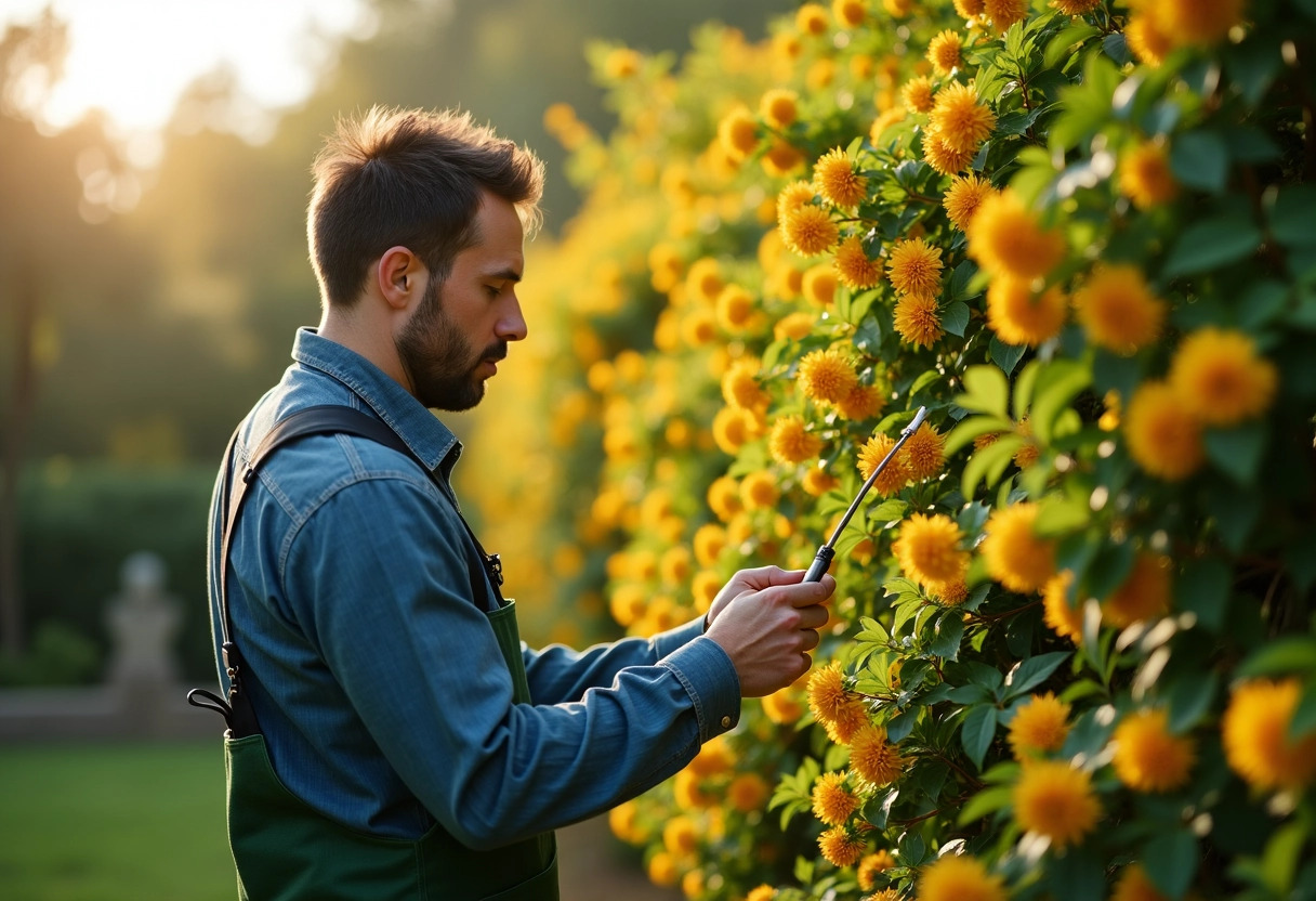 feuilles jaunes