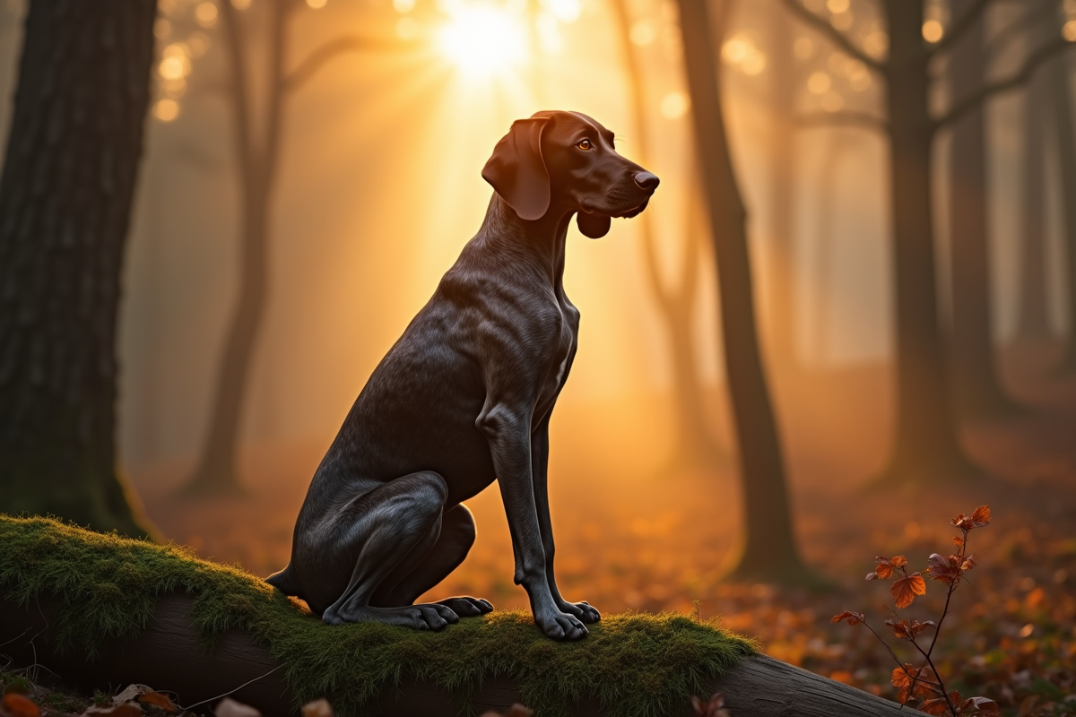 chien chasse