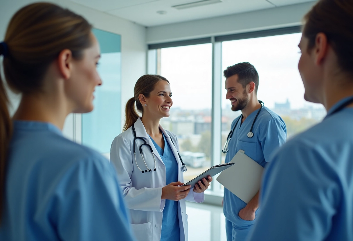 femme médecin